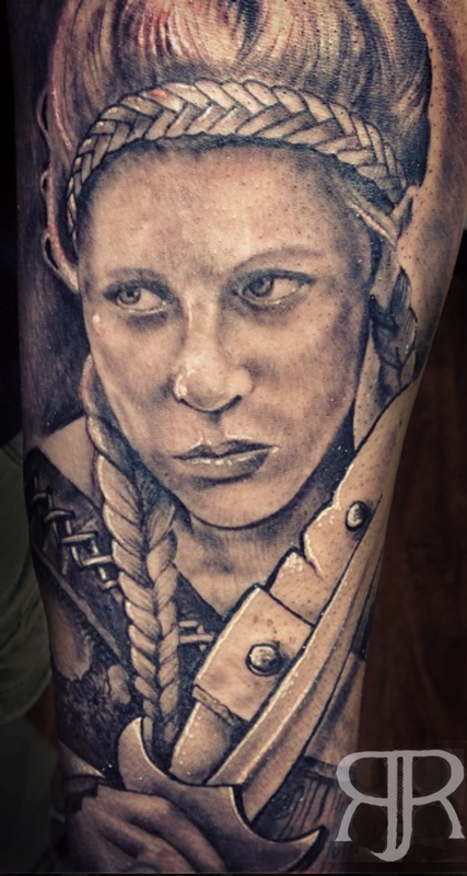 Woman Viking by Ryan Jones: TattooNOW